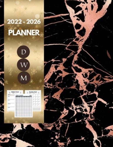2022 - 2026 Planner: Five Years Planners / Goals