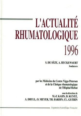 L'Actualité rhumatologique 1996