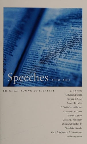2010 - 2011 BYU Speeches