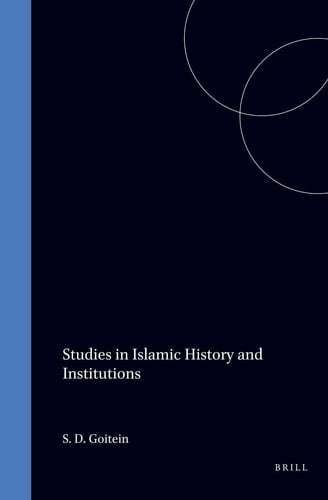 Studies in Islamic History and Institutions