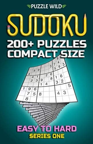 Puzzle Wild Sudoku 200+ Puzzles Compact Size Easy to Hard Series One