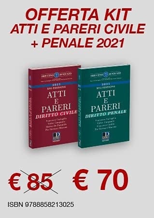 Kit: Atti e pareri di diritto civile-Atti e pareri di diritto penale