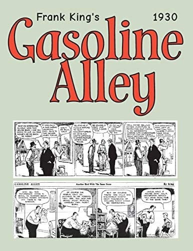 Gasoline Alley 1930 Cartoon Comic Strips