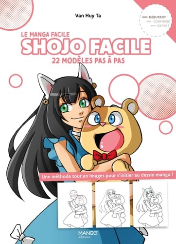 Shojo facile 22 modèles pas à pas