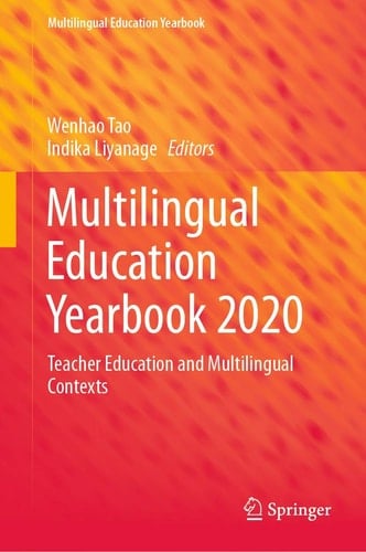 Multilingual Education Yearbook 2020 Teacher Education and Multilingual Contexts