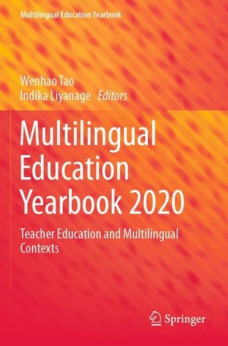 Multilingual Education Yearbook 2020 Teacher Education and Multilingual Contexts