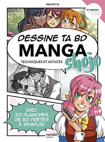 Dessine ta BD manga shojo Techniques et astuces