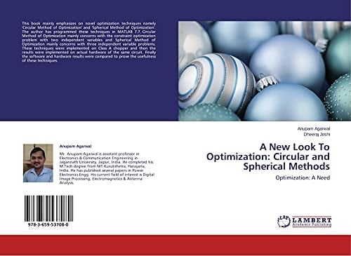 A New Look To Optimization: Circular and Spherical Methods Optimization: A Need
