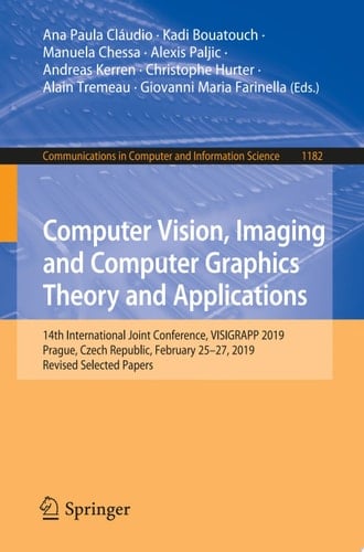 Computer Vision, Imaging and Computer Graphics Theory and Applications