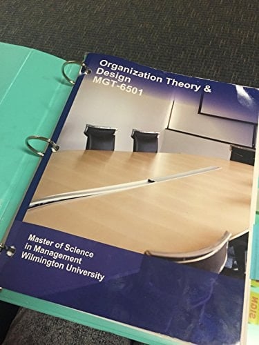 Organization Theory & Design McGraw-Hill Education