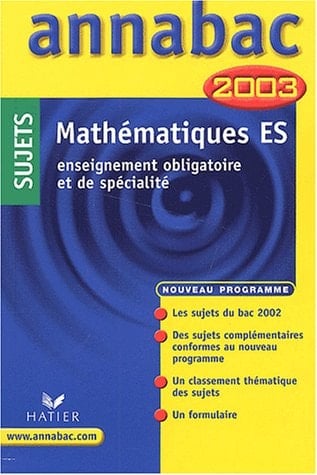 Mathématiques ES