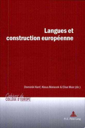Langues et construction européenne