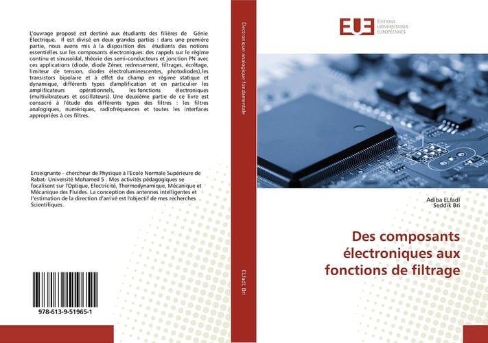 Des composants électroniques aux fonctions de filtrage (French Edition)