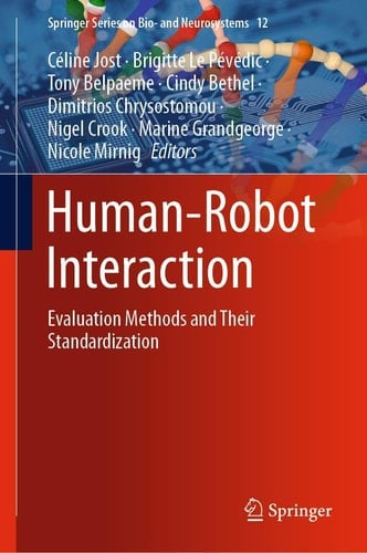 Human-Robot Interaction Evaluation Methods and Their Standardization