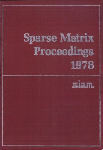 Sparse Matrix Proceedings, 1978