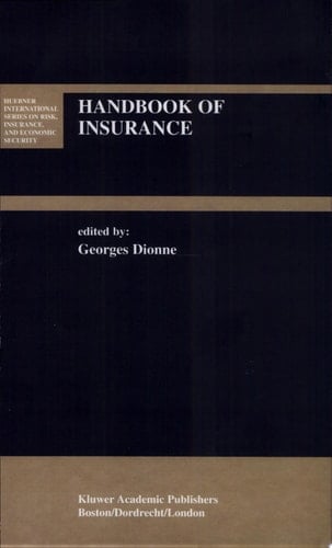 Handbook of Insurance