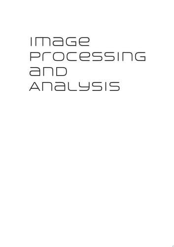 Image Processing and Analysis Variational, PDE, Wavelet, and Stochastic Methods