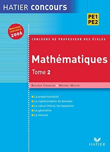 Mathématiques nouveau concours 2006
