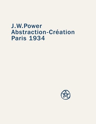 J. W. Power Abstraction-Creation Paris 1934