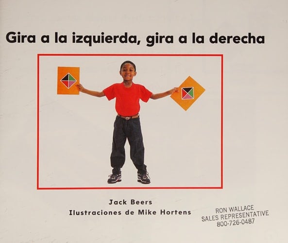 Gira a la izquierda. gira a la deracha Metro Math Readers Yellow Level