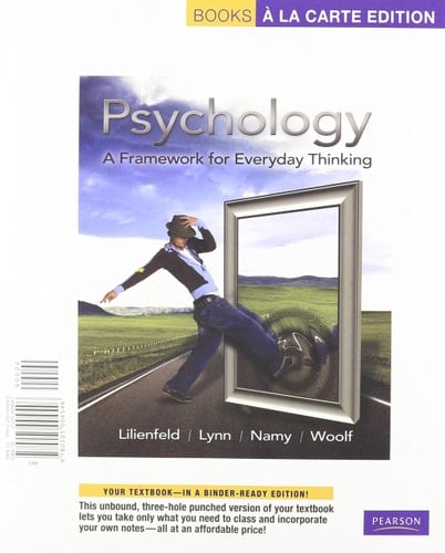 Psychology: A Framework for Everyday Thinking, Books a la Carte Plus MyLab Psychology -- Access Card Package