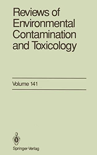 Reviews of Environmental Contamination and Toxicology Continuation of Residue Reviews