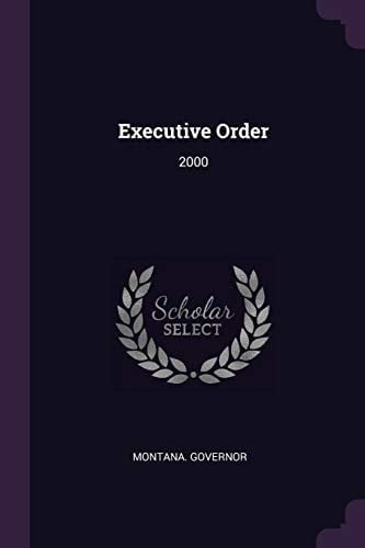 Executive Order 2000