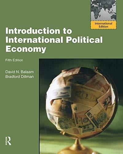 Introduction to International Political Economy : International Edition