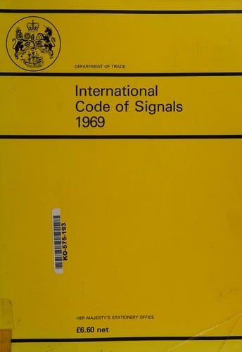 International Code of Signals, 1969