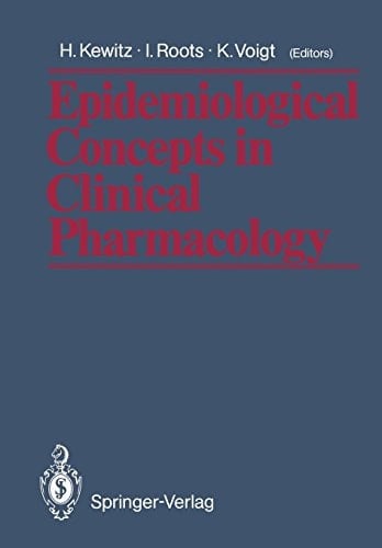 Epidemiological Concepts in Clinical Pharmacology