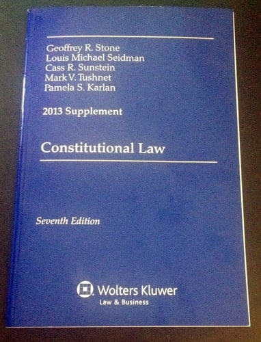Constitutional Law 2013 Supplement