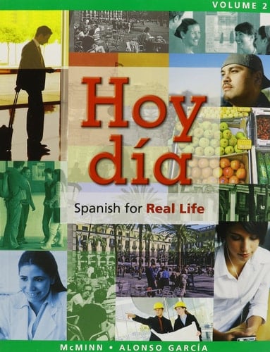 Hoy dia: Spanish for Real Life, Volume 2 with Student Activities Manual and Oxford Dictionary