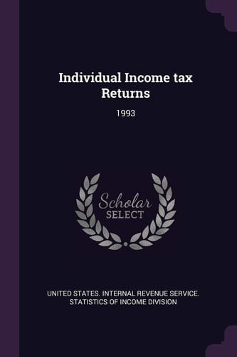 Individual Income Tax Returns 1993