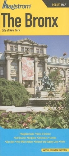 Hagstrom Bronx County, NY Pocket Map