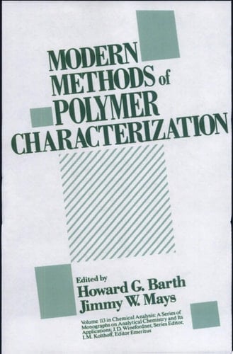 Modern Methods of Polymer Characterization