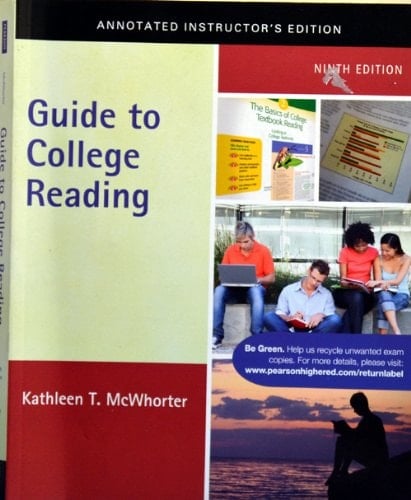 Guide to College Reading (Annotated Instructor's Edition)
