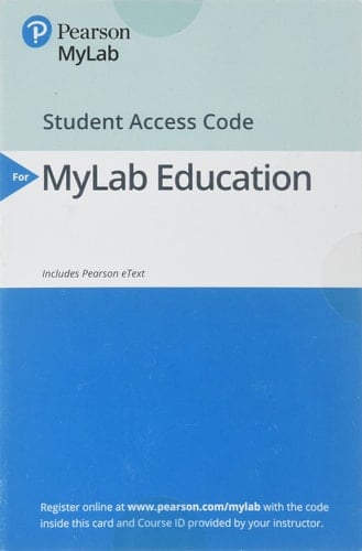 MyLab Education with Pearson eText Access Code for Elementary and Middle School Mathematics: Teaching Developmentally