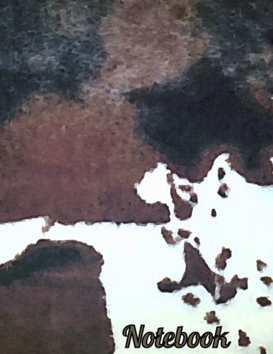 Notebook: animal print composition notebook journal