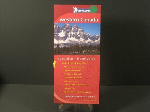Michelin Western Canada Regional Atlas & Travel Guide