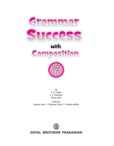 Grammar Success with Composition Class 6