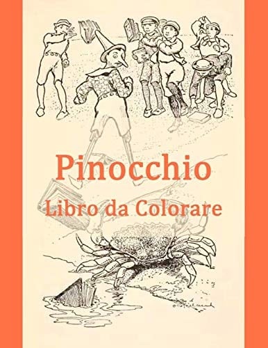 Pinocchio Libro Da Colorare