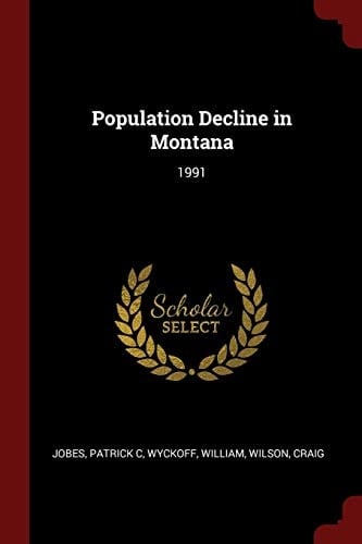 Population Decline in Montana 1991