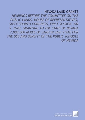 Nevada Land Grants