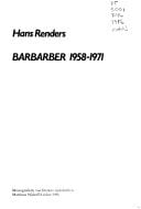 Barbarber 1958-1971 (Monografieën van literaire tijdschriften) (Dutch Edition)