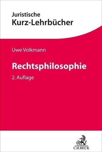 Rechtsphilosophie ein Studienbuch