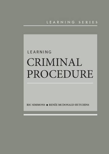 Learning Criminal Procedure Investigations