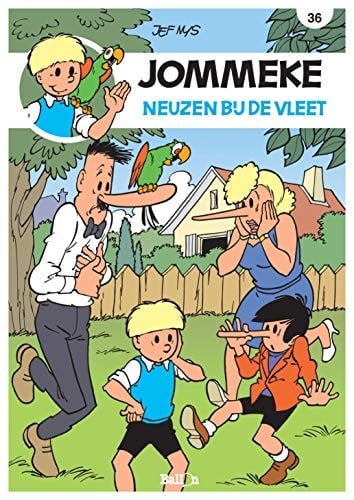 Neuzen bij de vleet (Jommeke) (Dutch Edition)