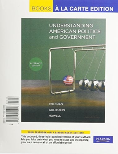 Understanding American Politics and Government, Alternate Edition, Books a la Carte Plus MyPoliSciLab -- Access Card Package (2nd Edition)