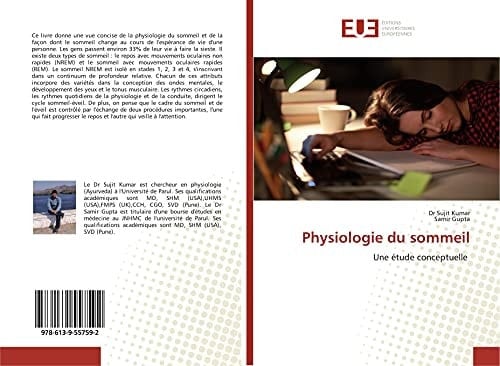 Physiologie du sommeil: Une étude conceptuelle (French Edition)