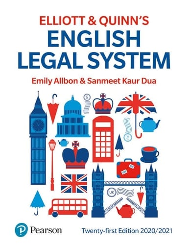 Elliott and Quinnʹs English Legal System